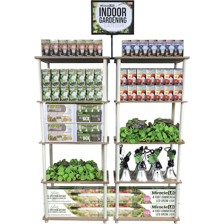 Miracle Led Display 4 Ft LED Grow Light Ultimate Indoor Gardening Planogram 607204